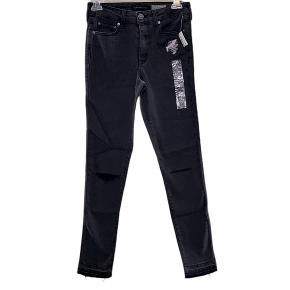 Aeropostale Denim - NEW Aeropostale High Wasted Seriously Stretchy Classic Black Jeggings, Size 2